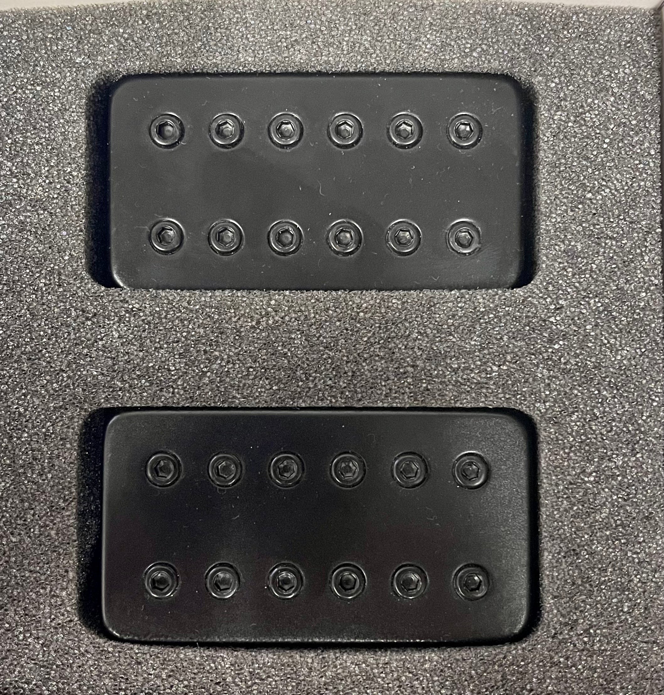 Bare Knuckle Juggernaut 6 Humbucker Set - Black Covered – Guitar