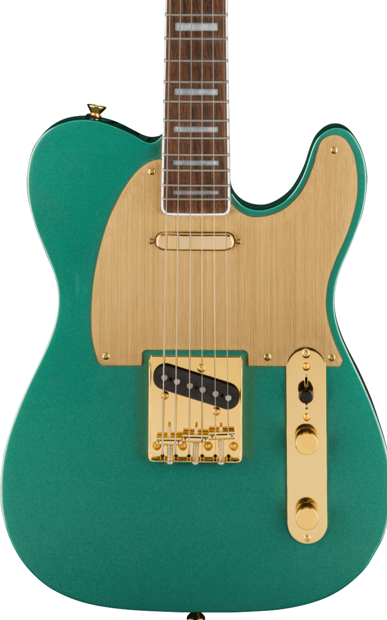 Squier 40th Anniversary Telecaster Gold Edition - Sherwood Green
