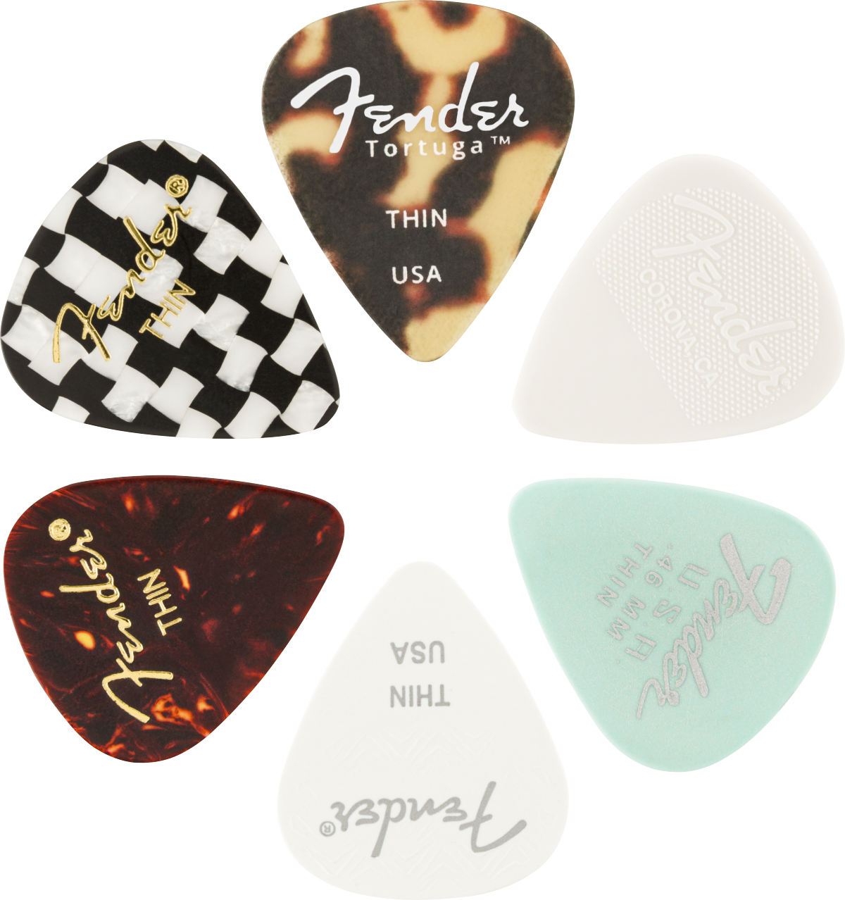 Thin guitar picks store for beginners