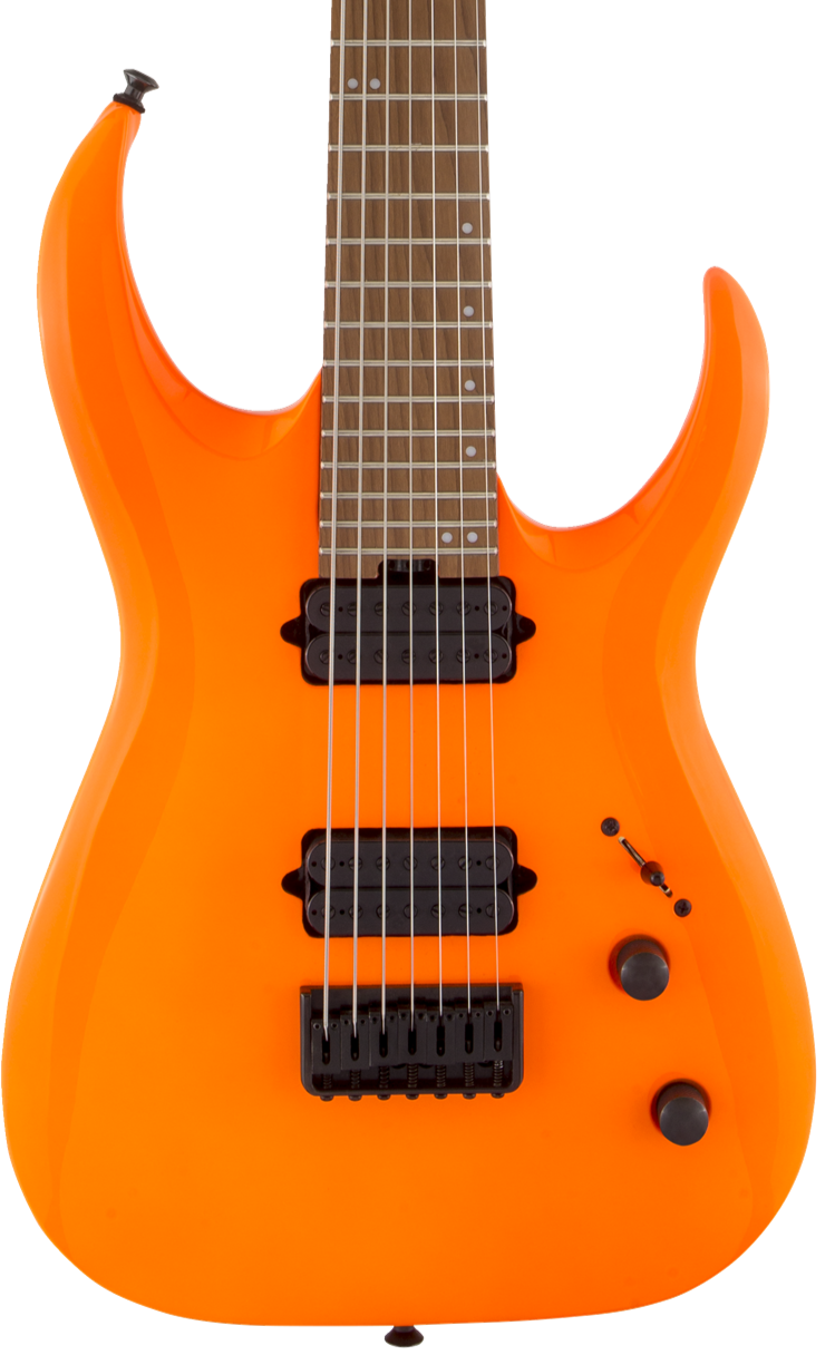 Jackson deals guitar orange