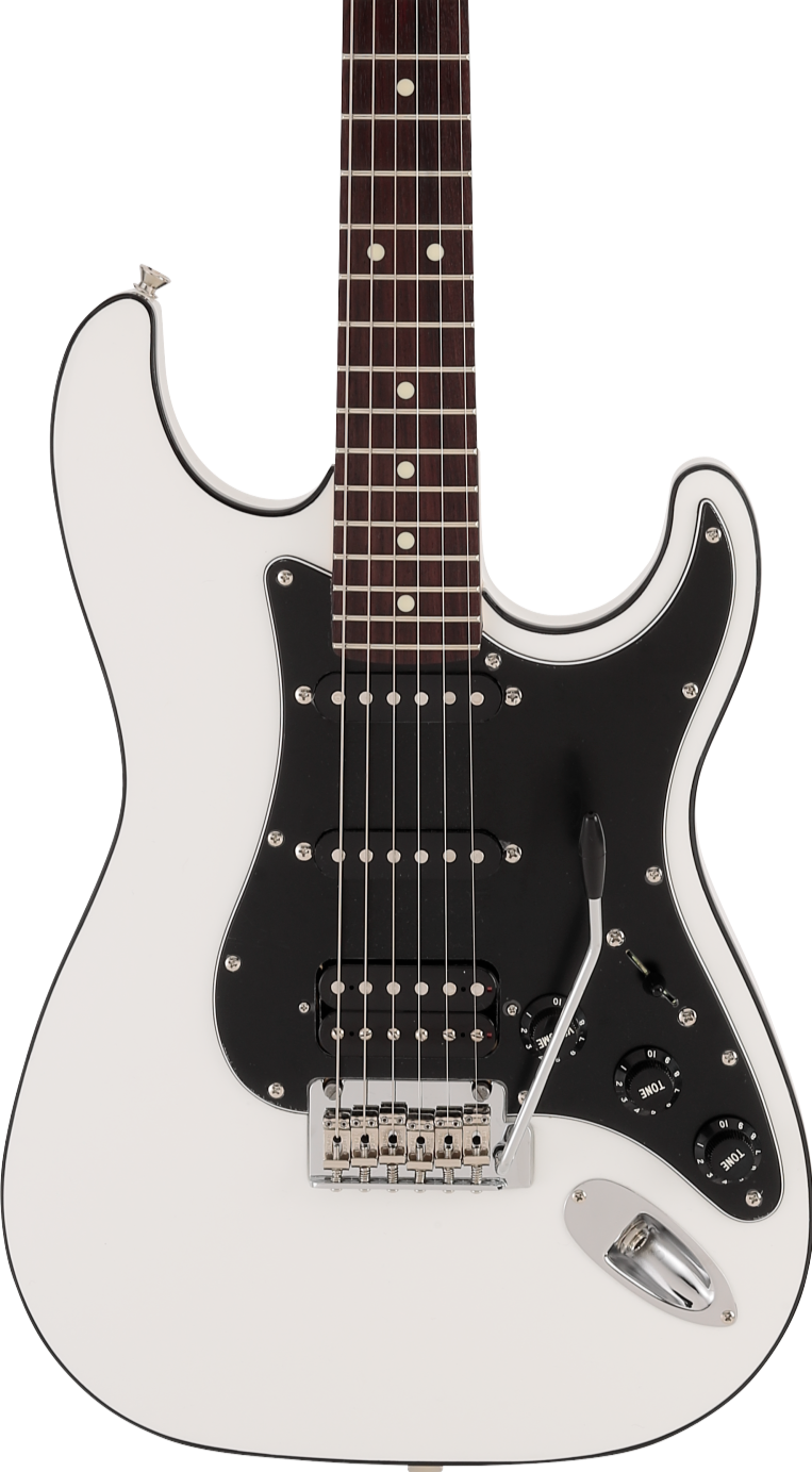 FENDER MADE IN JAPAN AERODYNE II STRAT HSS RW - ARCTIC WHITE | Guitar Bros