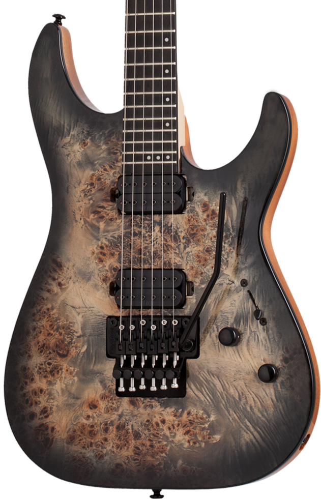 Schecter C-6 Pro FR Electric - Charcoal Burst