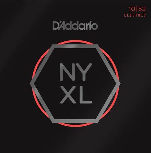 D Addario Electric NYXL Nickel Wound 10 52 Light Heavy Guitar