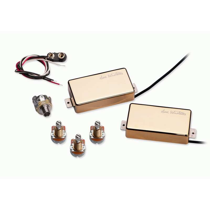 Seymour Duncan Dave Mustaine Livewire Pickup Set - Gold | Guitar Bros