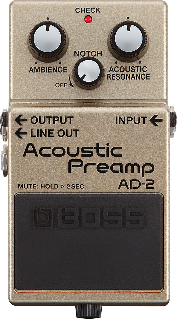 Boss AD-2 - Acoustic Preamp – Guitar Brothers Online