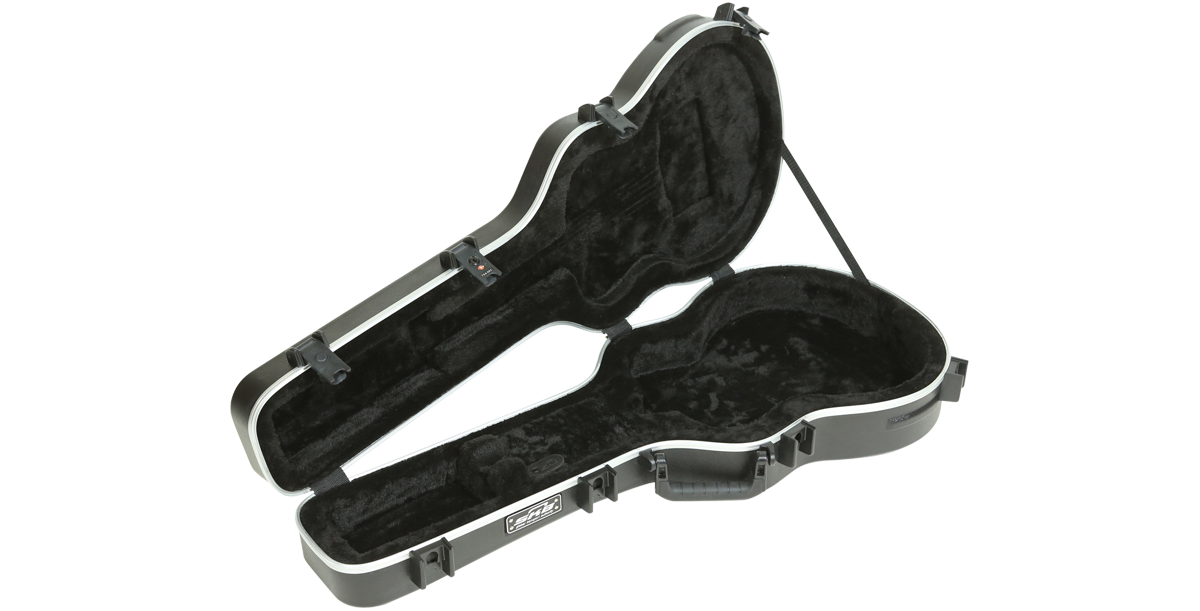 Mini electric guitar 2024 hard case