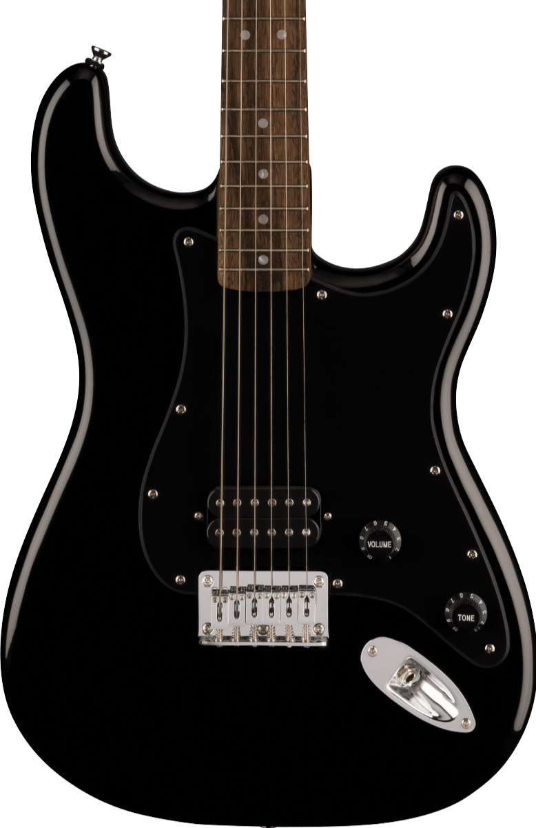 Squier Sonic Stratocaster Hardtail Humbucker - Black | Guitar Bros