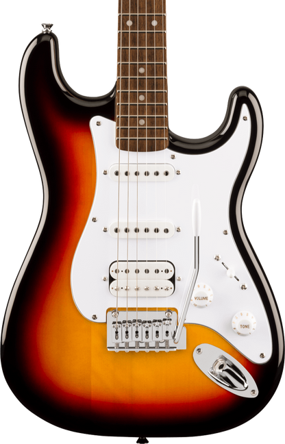 Squier Affinity Series Stratocaster Junior HSS - 3-Colour Sunburst