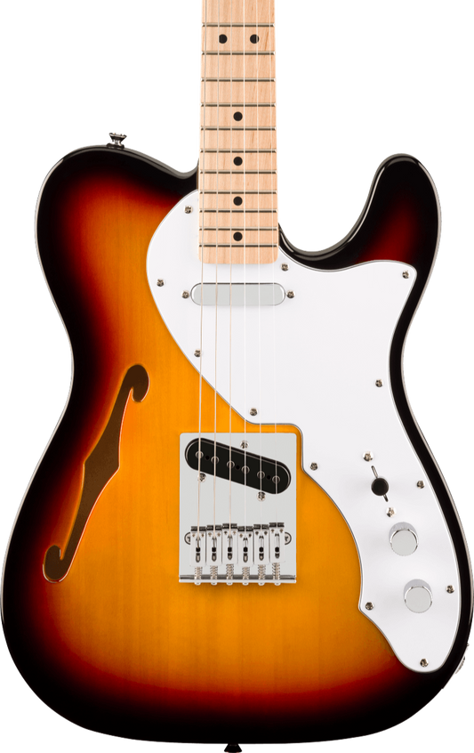 Squier Affinity Series Telecaster Thinline - 3-Colour Sunburst