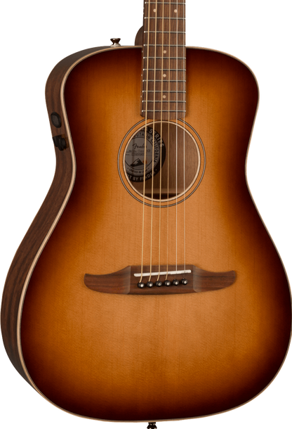 Fender Malibu Classic Acoustic Guitar - Aged Cognac Burst