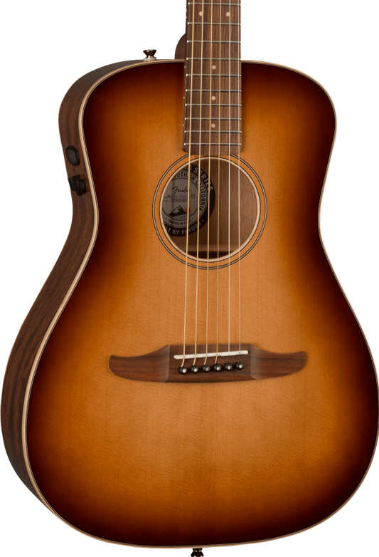 Fender Malibu Classic Acoustic Guitar - Aged Cognac Burst