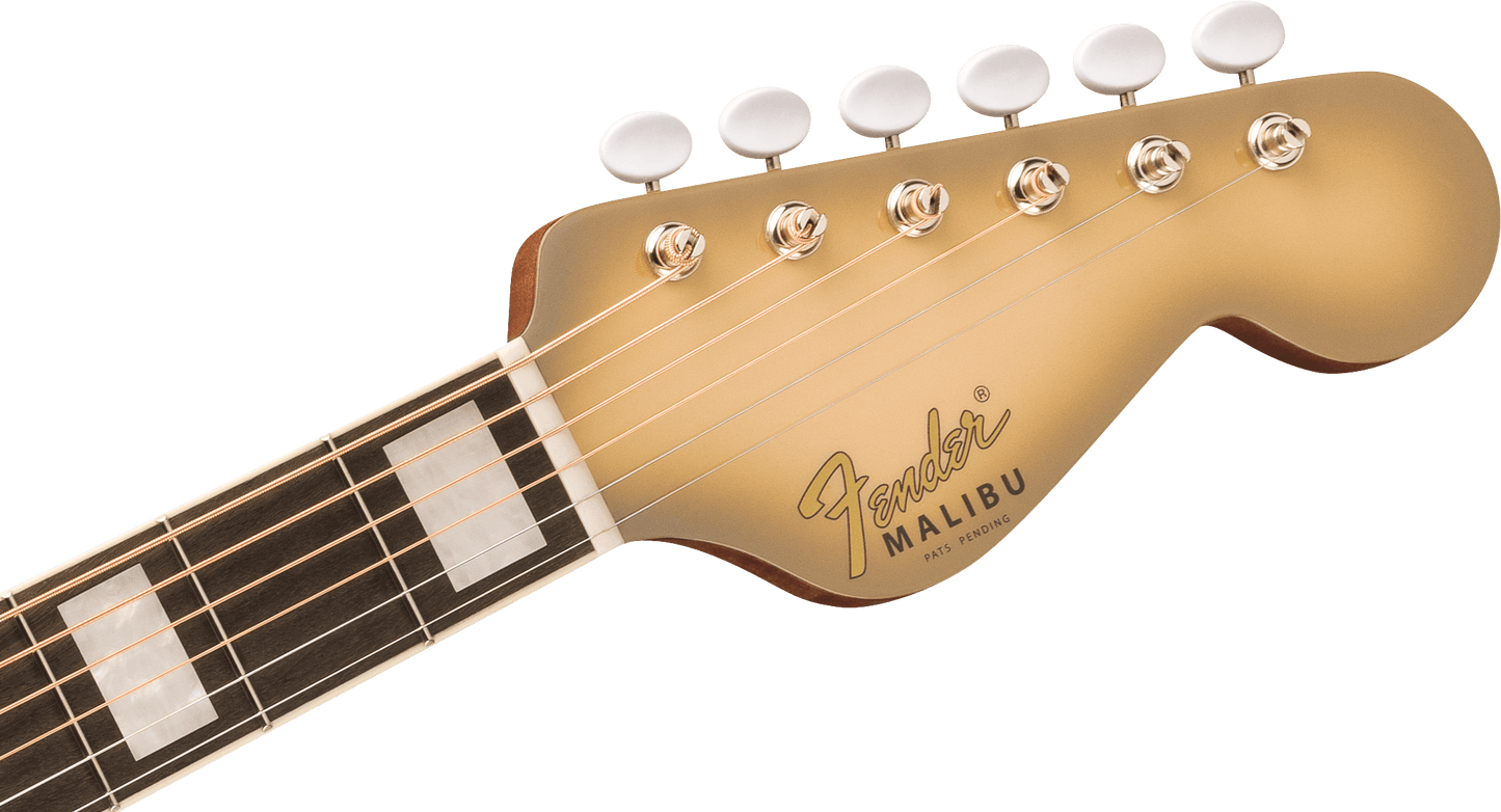 Fender Limited Edition California Vintage Malibu Acoustic Guitar - Antigua