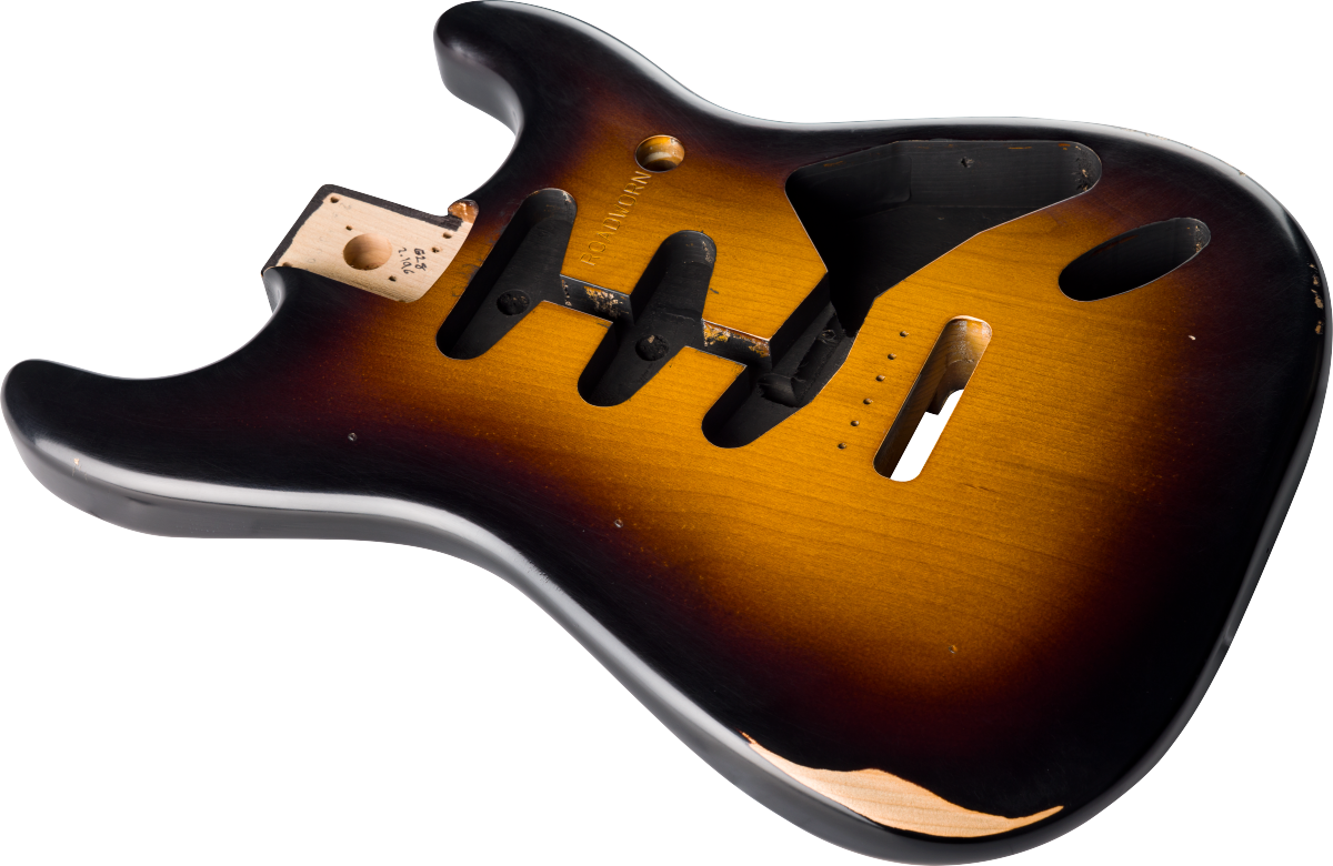 Fender Roadworn '50s Stratocaster SSS Alder Body - 3-Tone Sunburst