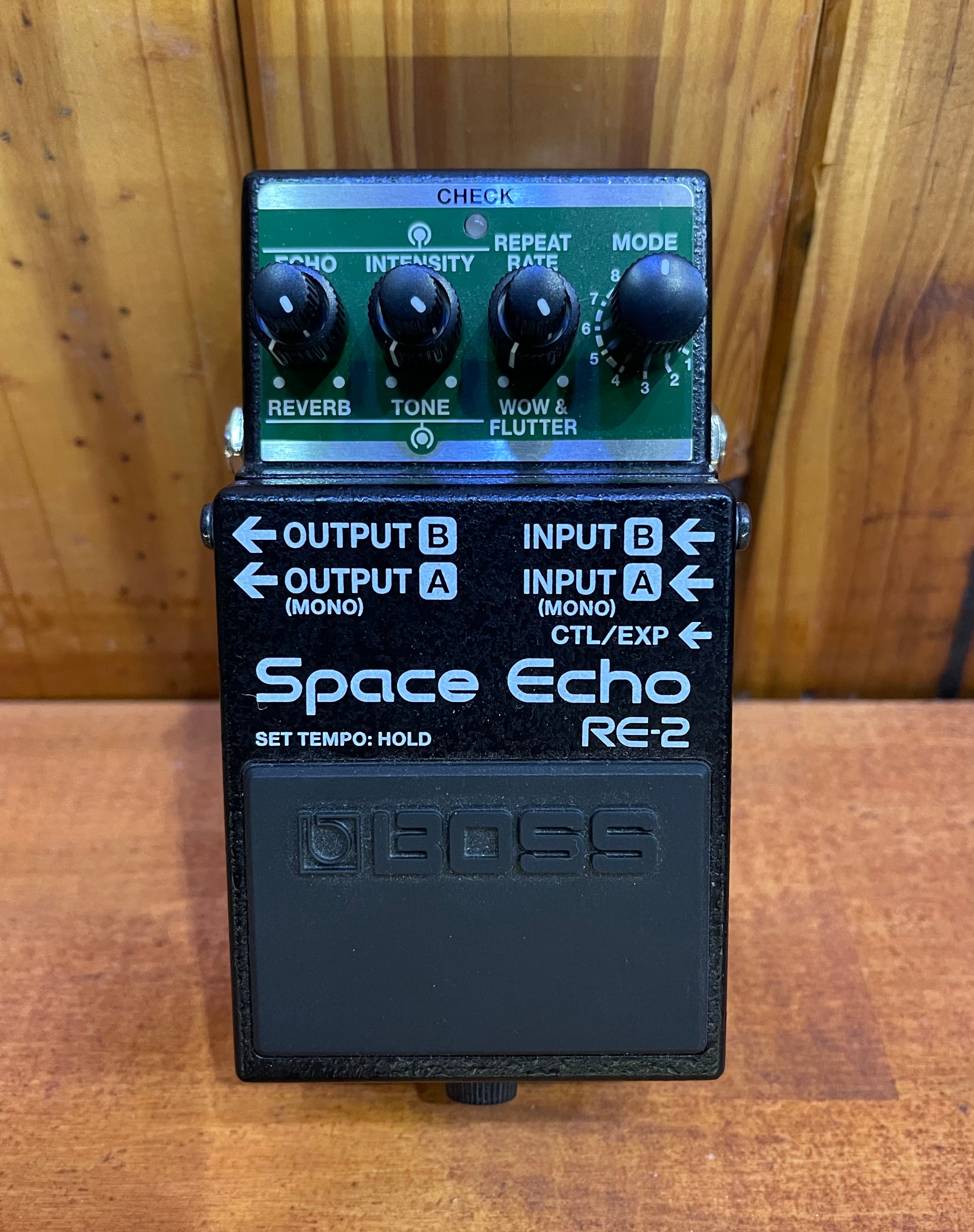 BOSS RE-202 SPACE ECHO – Tape Echo Delay Reverb Effects Pedal. Modern  Advanced Recreation of the Legendary Roland RE-201 Space Echo. For Guitar  and