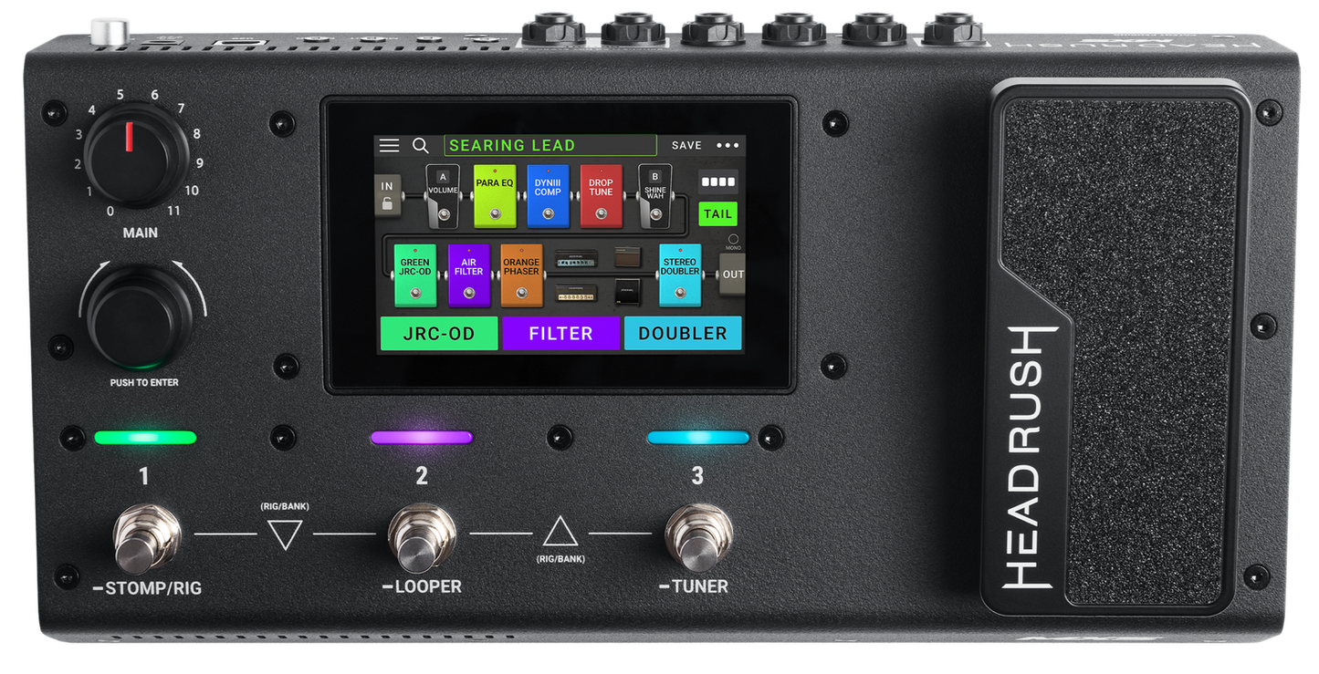 HeadRush MX5 Touchscreen Mini FX Pedalboard