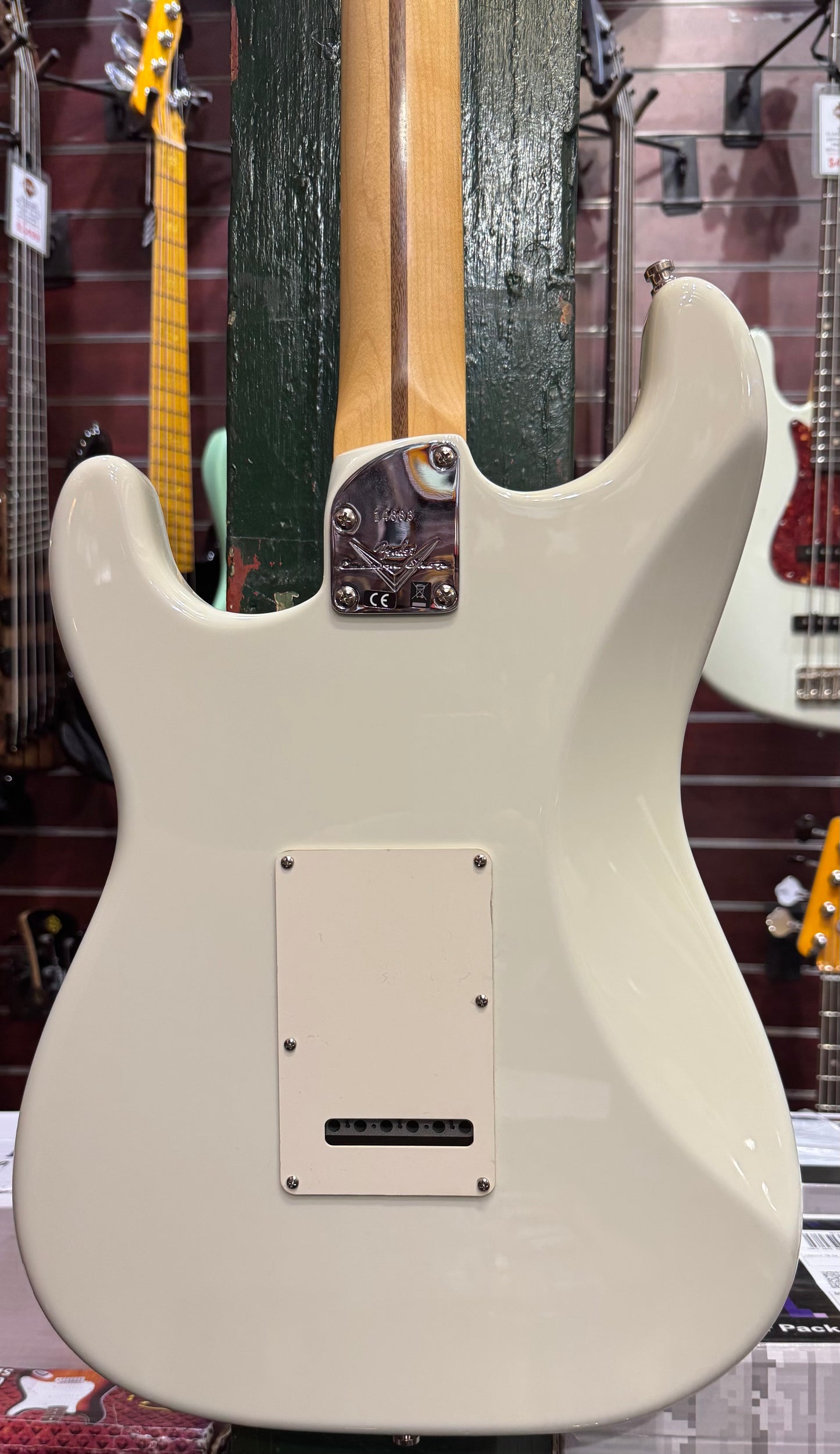 Fender Custom Shop Jeff Beck Signature Stratocaster NOS - Olympic White - Pre-Loved