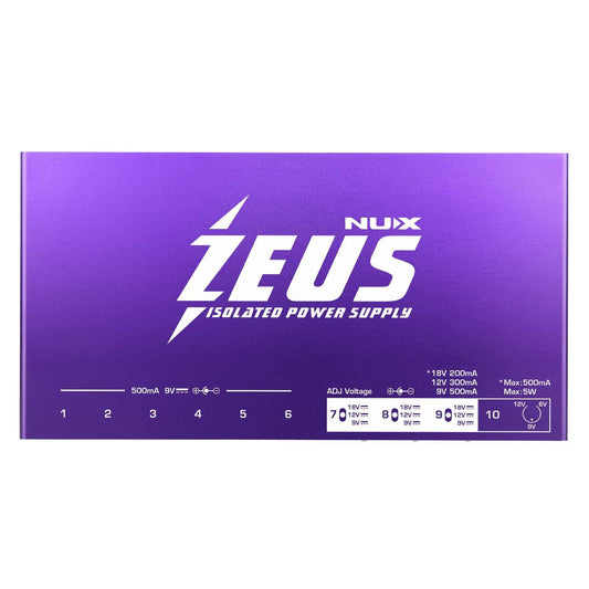 NU-X Zeus Z10 Isolated Variable Power Supply