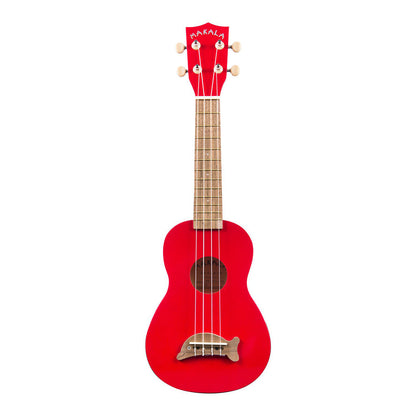 Makala Dolphin Soprano Ukulele - Red