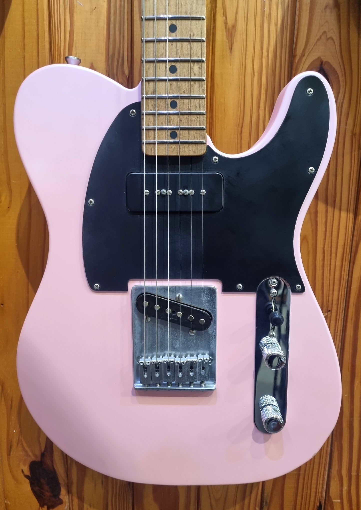 LSL Instruments Bad Bone 190  T-Style - Ice Pink Satin - 'Anemone'