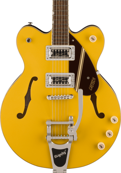 Gretsch G2604T Streamliner Rally II Center-Block w/ Bigsby - Two-Tone Bamboo Yellow