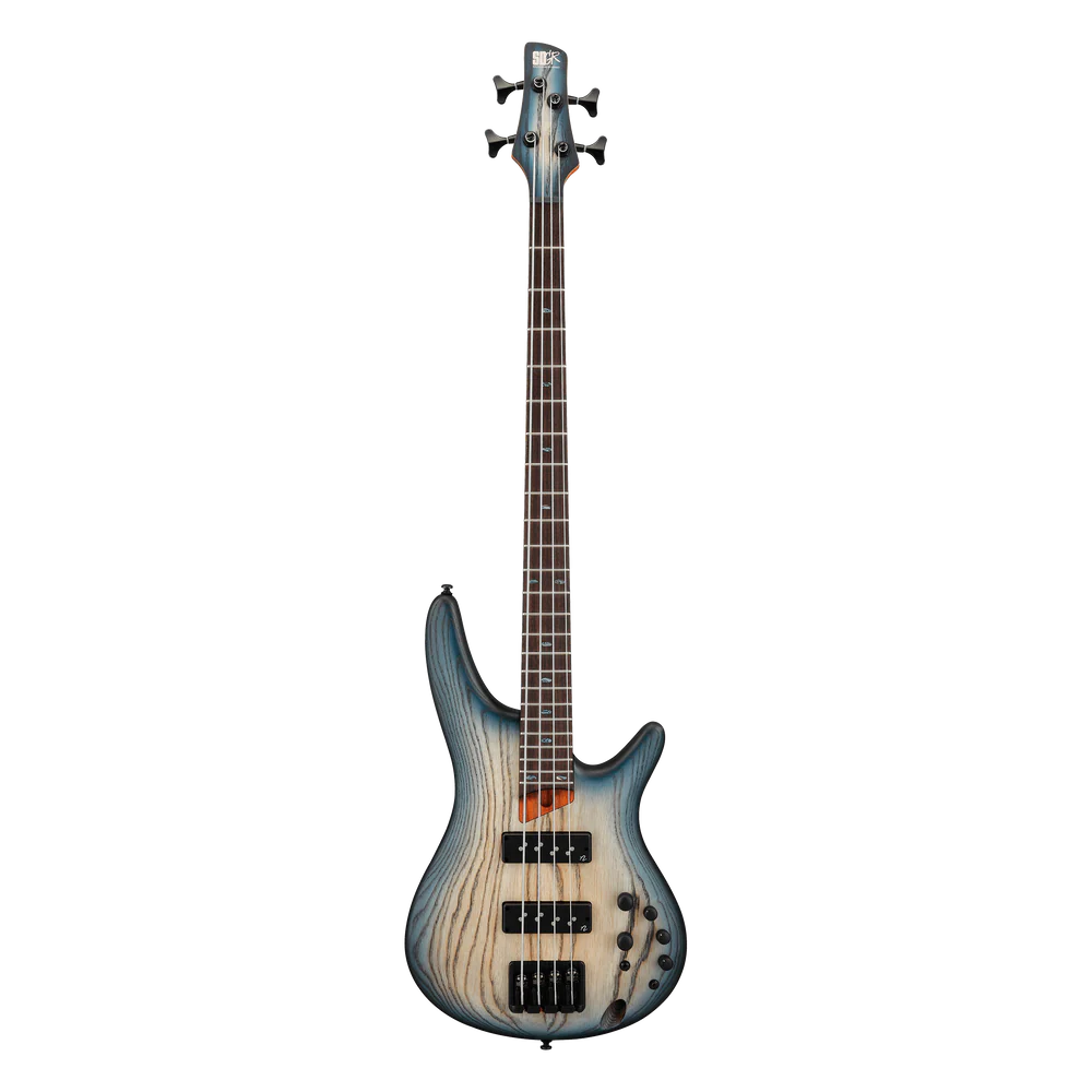 Ibanez SR600E 4-String Bass Cosmic Blue Starburst Flat