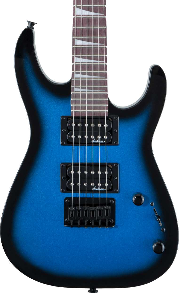 Jackson JS Series Dinky Minion JS1X - Metallic Blue Burst