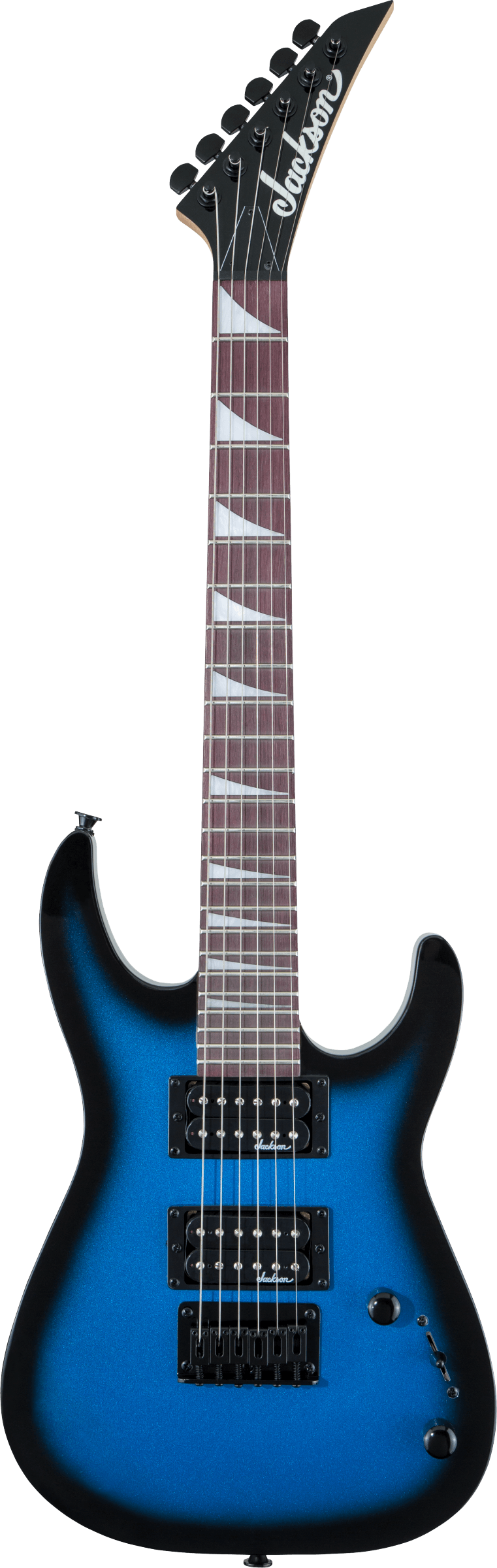 Jackson JS Series Dinky Minion JS1X - Metallic Blue Burst