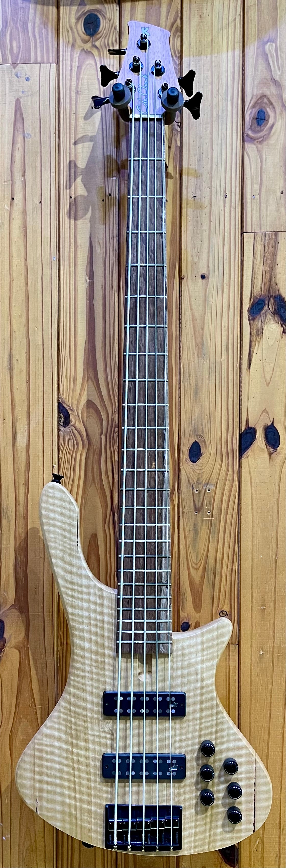 Cole Clark LLB5 Long Lady Figured Mountain Ash Bass 5 String