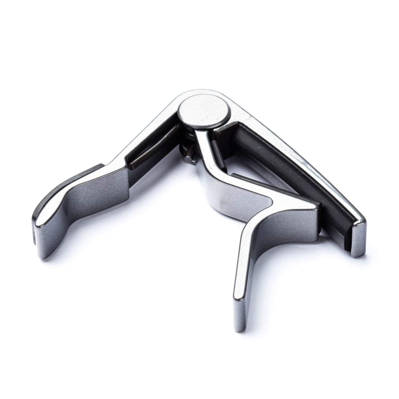 Dunlop Trigger Capo For Steel 6 and 12 String Acoustic - Smoked Chrome