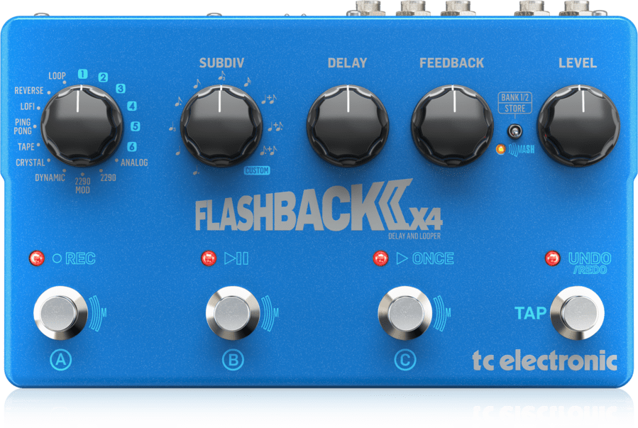 TC Elecrtronic Flashback II X4 Delay & Looper Pedal