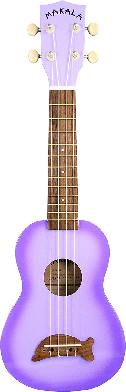 Makala Dolphin Soprano Ukulele - Purple Burst