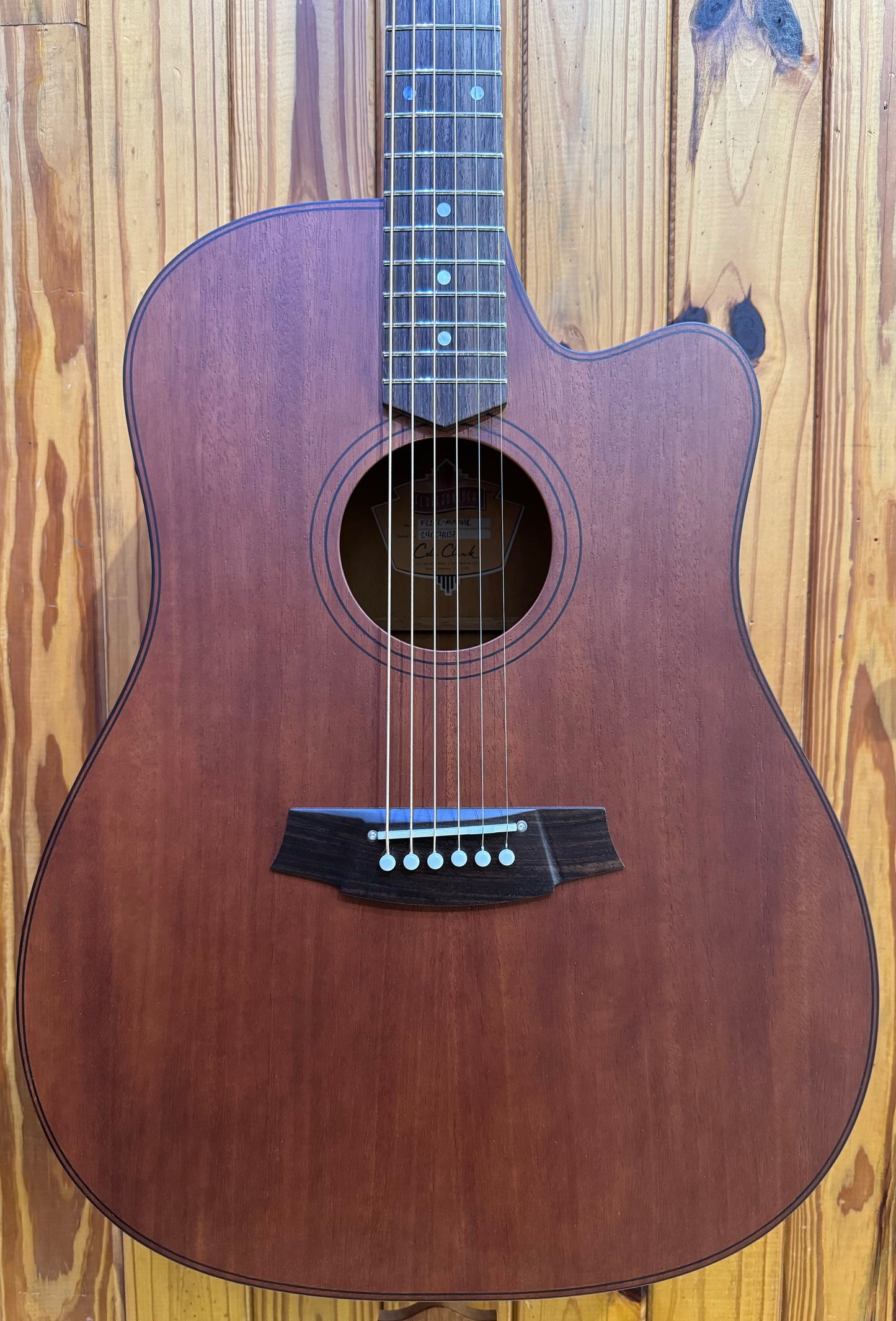 Cole Clark 'Fat Lady' FL2EC MMAHR - All Mahogany