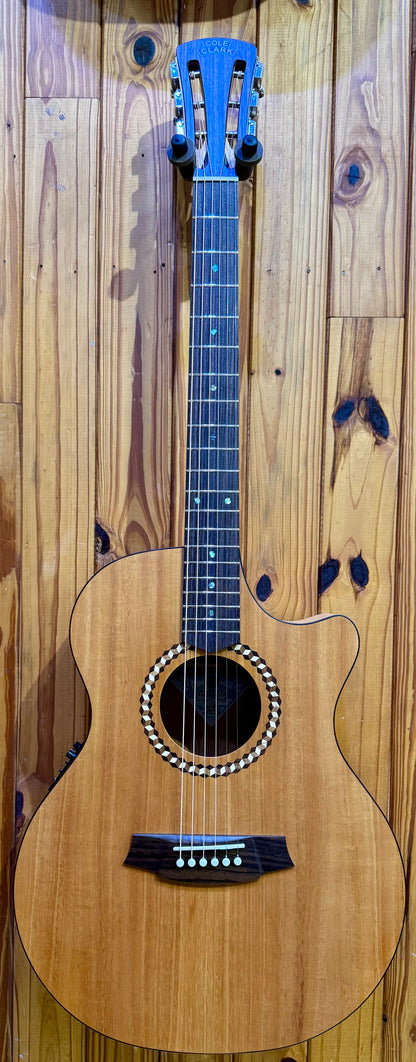 Cole Clark 'Studio Recording Series' Angel AN2EC MMAHR - All Mahogany