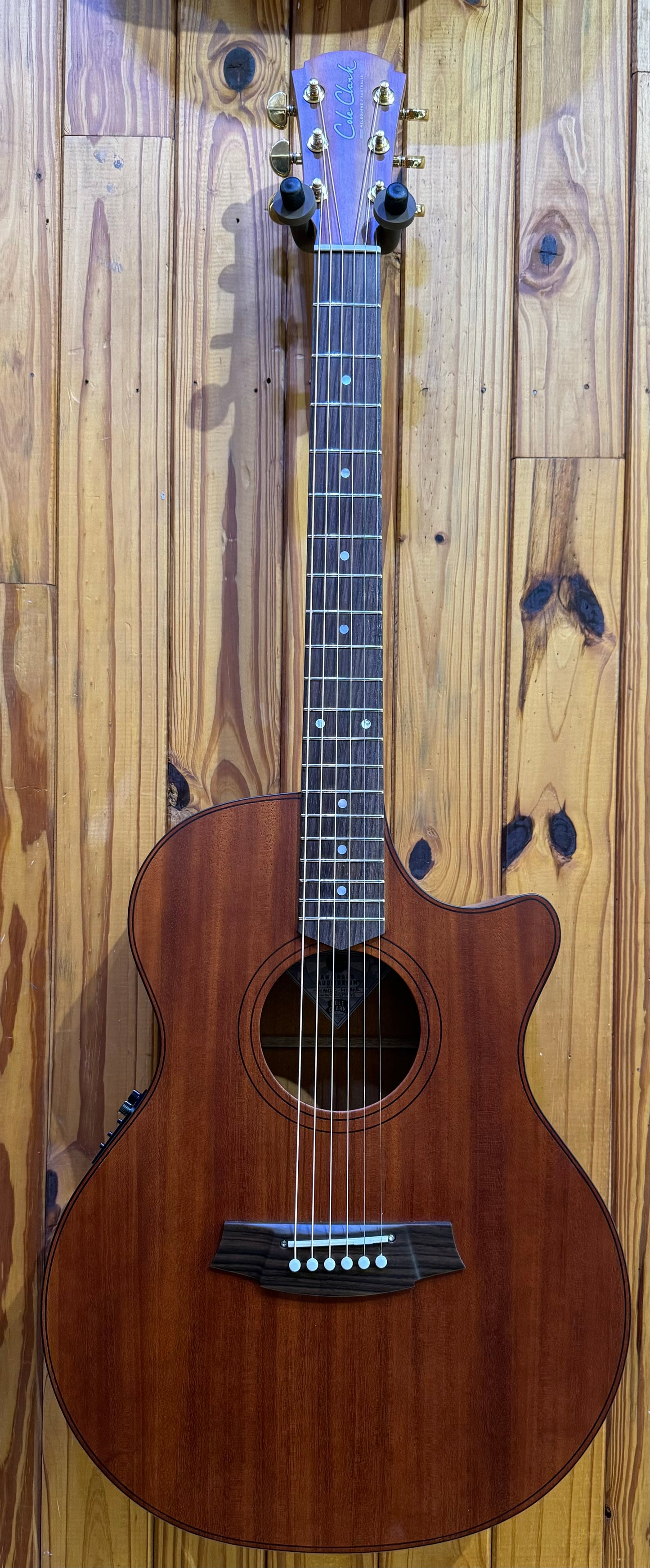 Cole Clark Angel 2EC MMAHR - All Mahogany