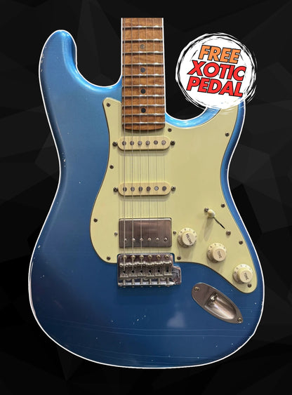 Xotic California Classic XSC-2 - Lake Placid Blue - Medium Aged MN #3262