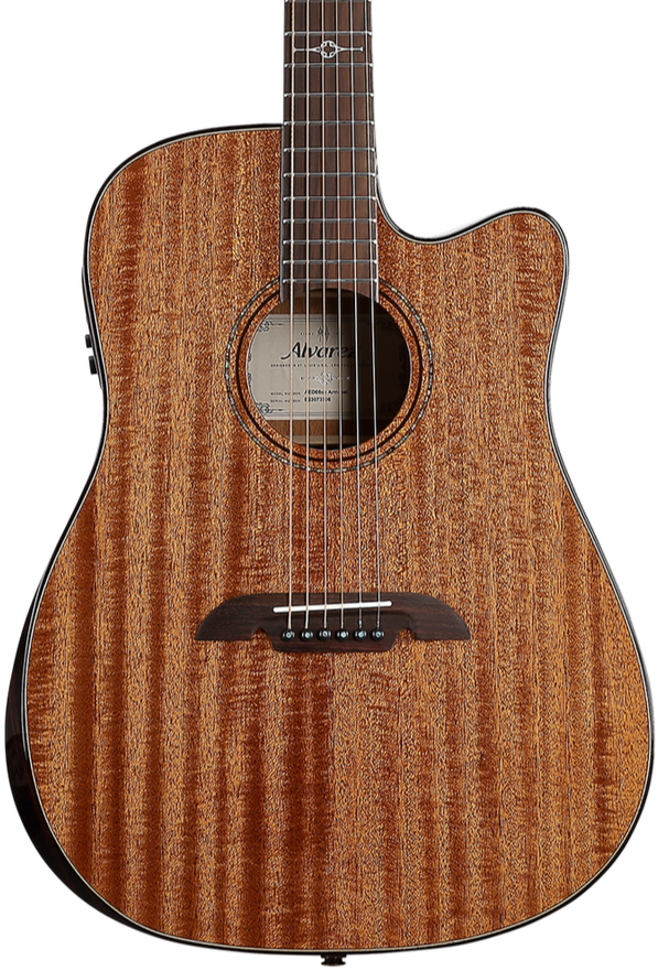 Alvarez AED66CE Artist Elite Dreadnought - Mahogany