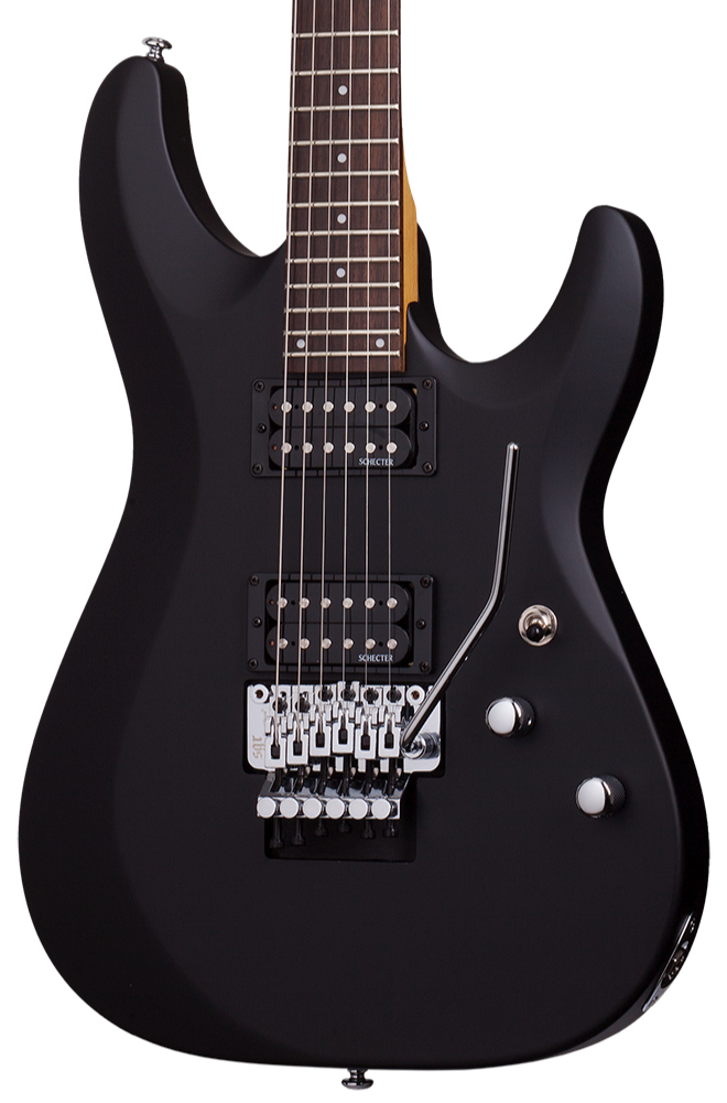 Schecter C-6 FR Deluxe Satin Black