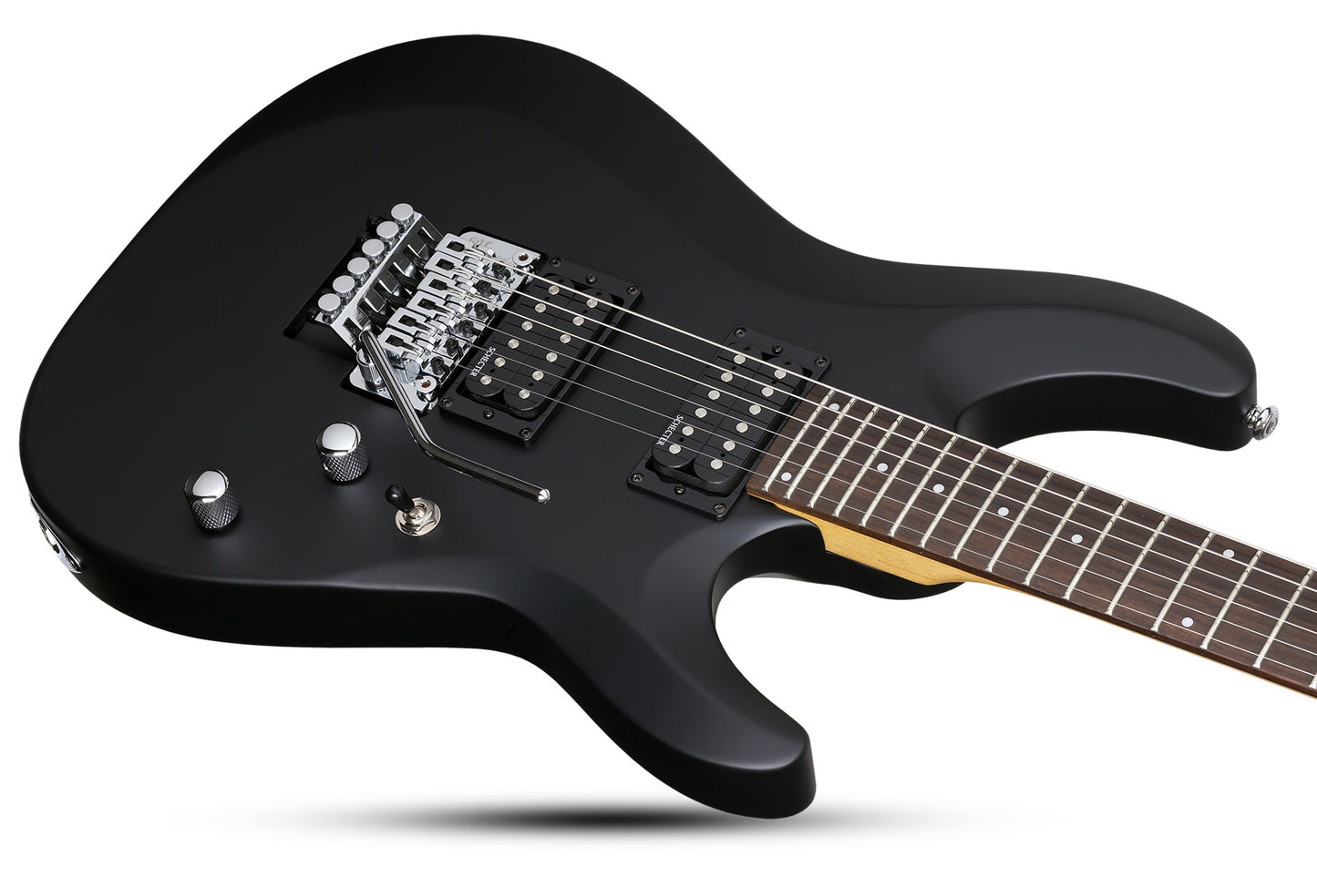 Schecter C-6 FR Deluxe Satin Black