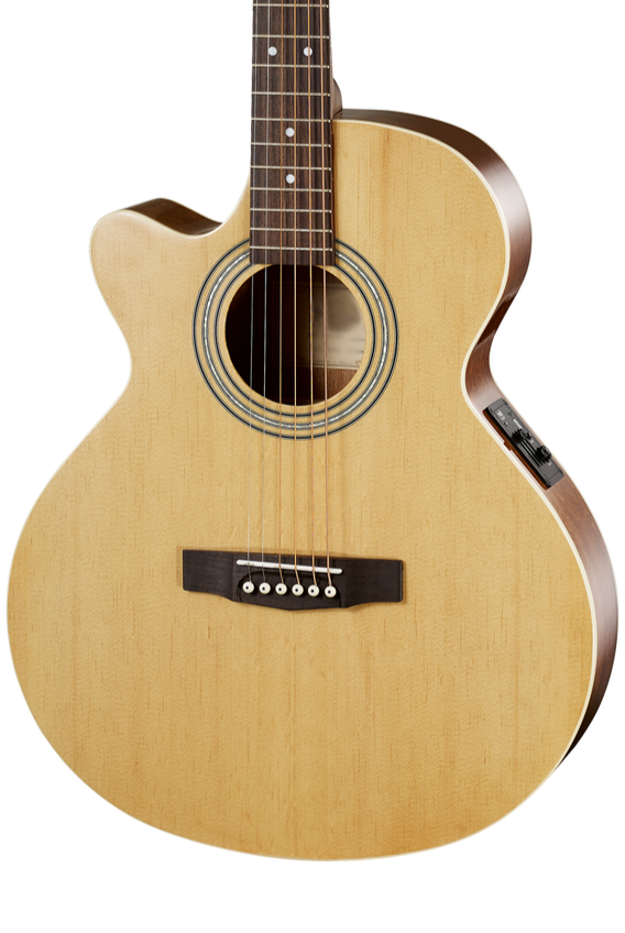 Cort SFX-ME Acoustic Guitar - Open Pore - Left-Handed