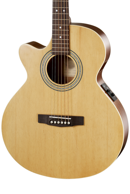 Cort SFX-ME Acoustic Guitar - Open Pore - Left-Handed