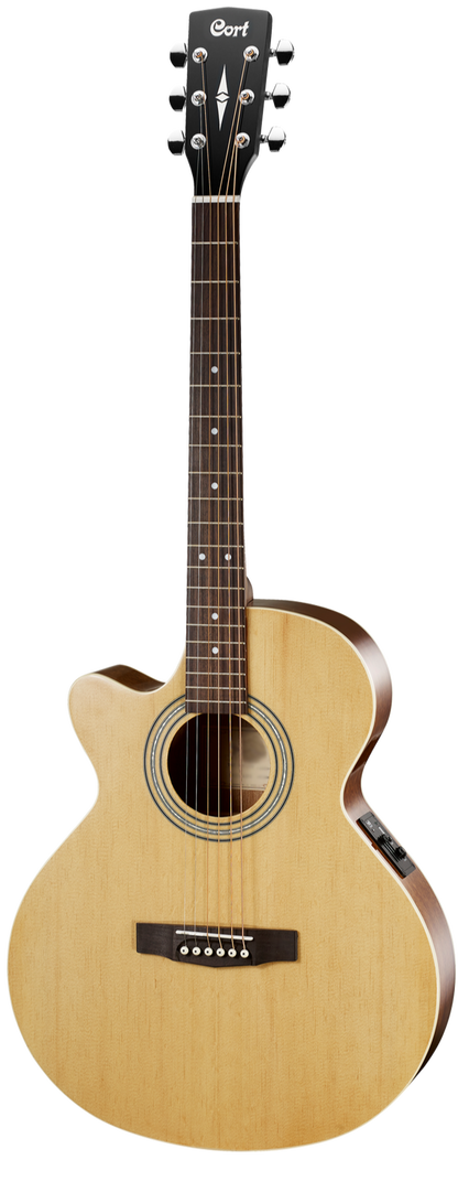 Cort SFX-ME Acoustic Guitar - Open Pore - Left-Handed