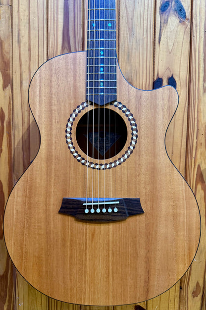 Cole Clark 'Studio Recording Series' Angel AN2EC MMAHR - All Mahogany