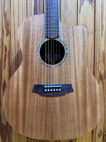 Cole Clark Studio Angel SAN1EC-MMAH - Mahogany