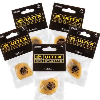 Dunlop Ultex Standard Picks Players 6-Pack