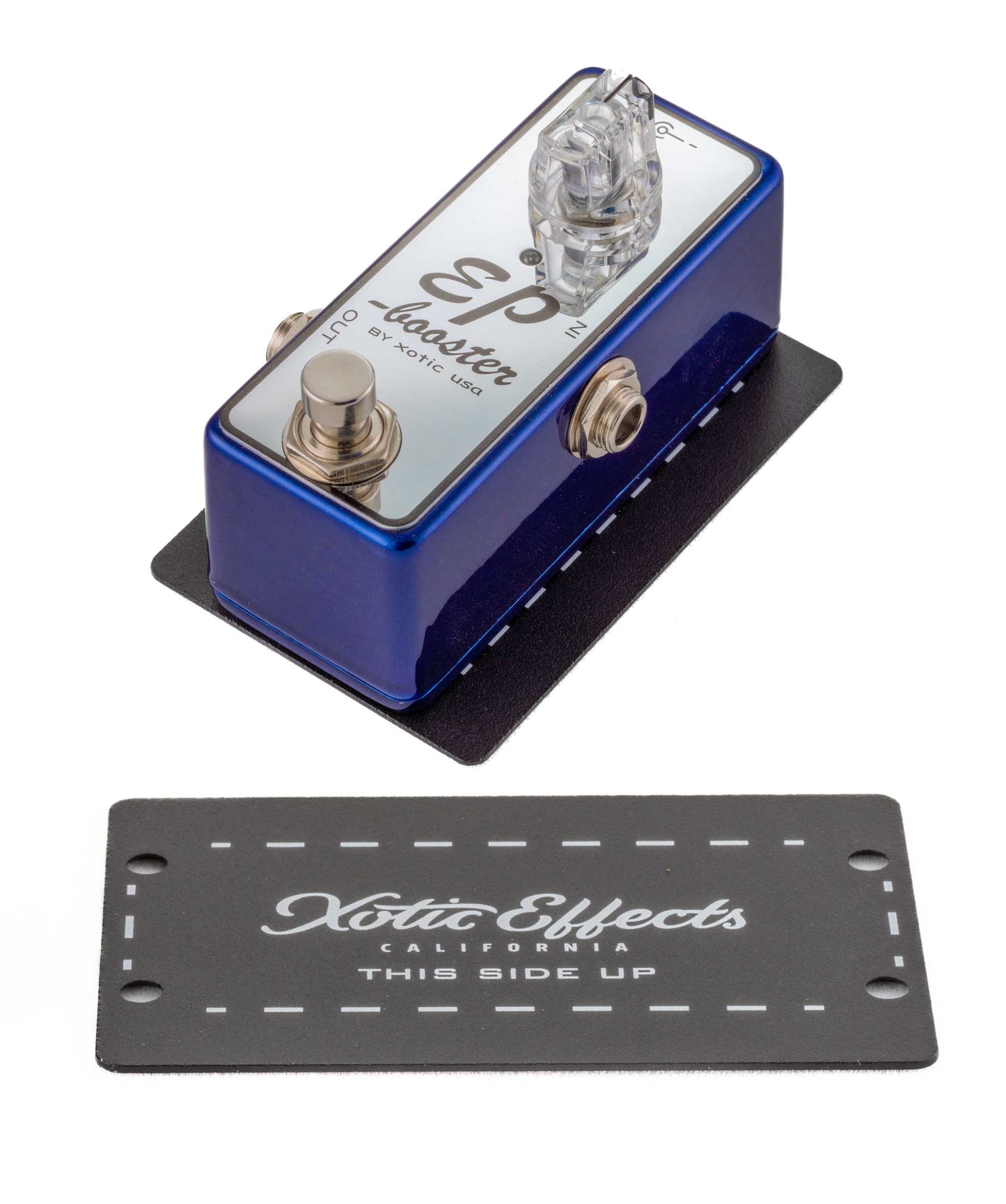 Xotic EP Booster - Compact Boost Pedal - Ltd Anniversary Ed. - Metallic Blue