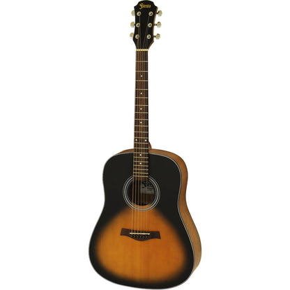 Aria Fiesta Series Dreadnought - Tobacco Sunburst