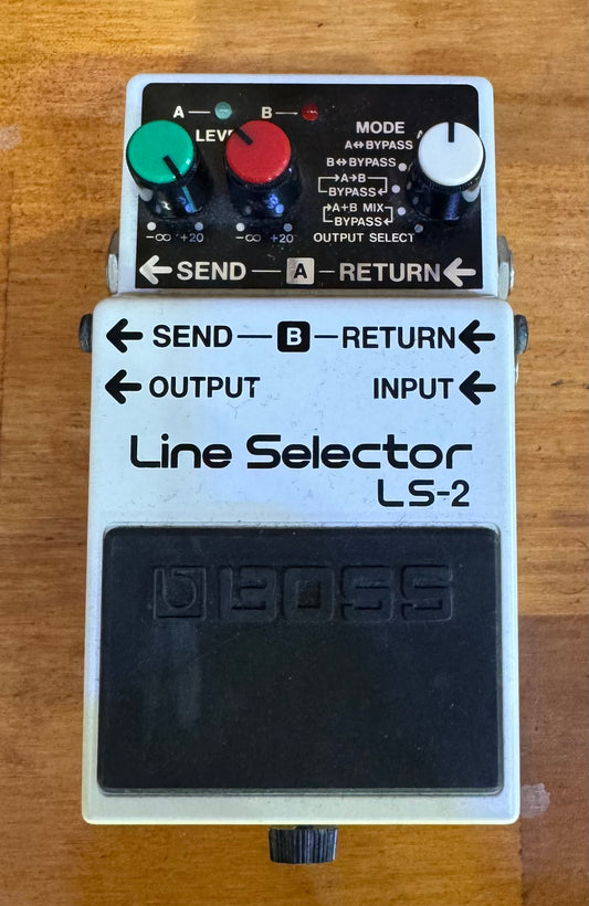 Boss LS-2 - Line Selector - Pre-Loved