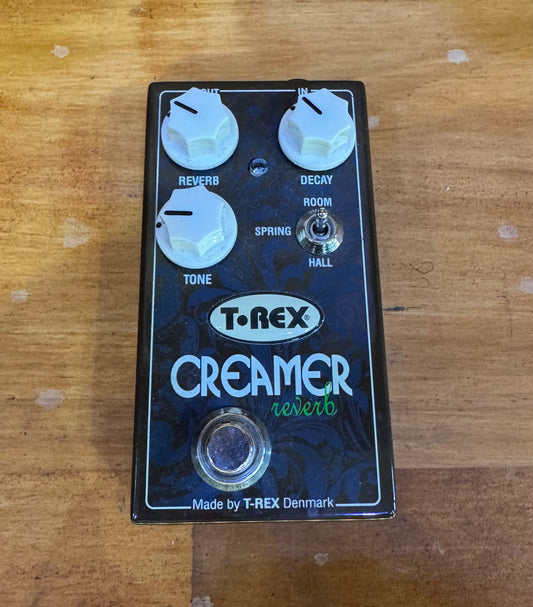 T-Rex Creamer Reverb  Pedal - Pre-Loved