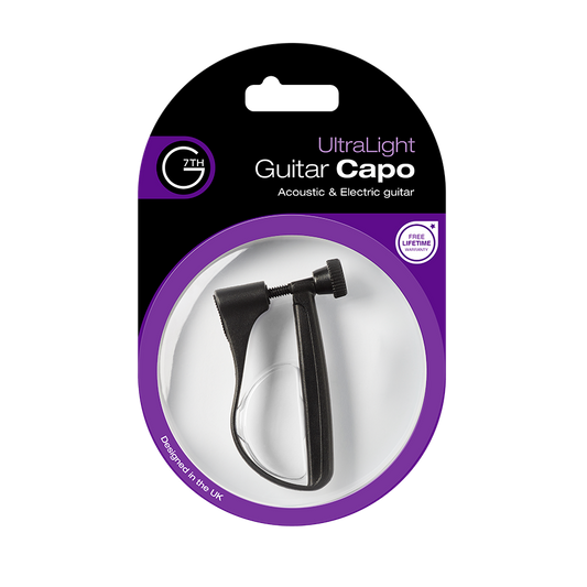 G7th Ultralight Black Guitar Capo