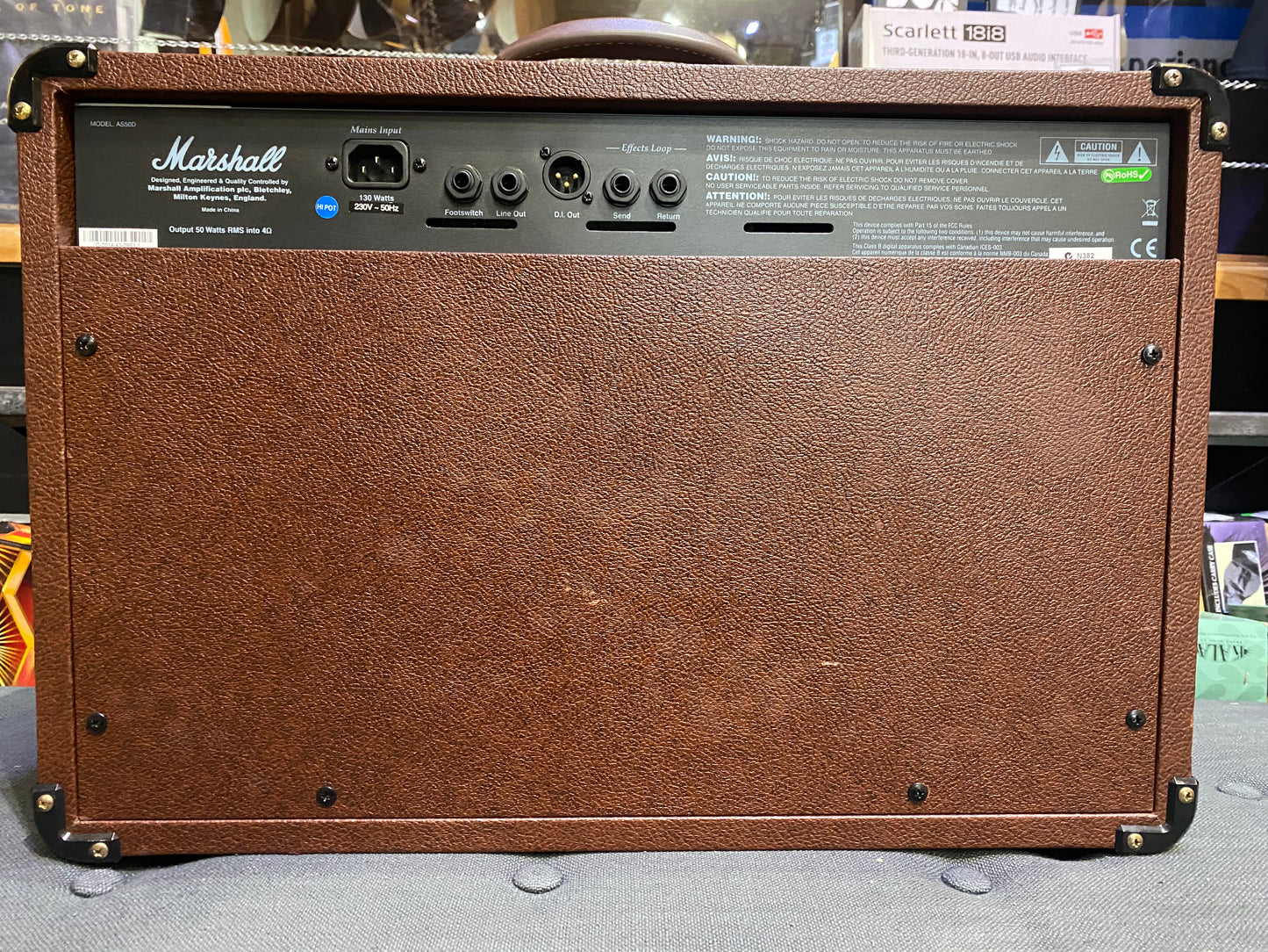 Marshall AS50D 50w Acoustic Amplifier Pre-Loved